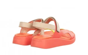 Sandały C-6543 Coral 138025, Różowy, Skóra naturalna | Wonders Hot