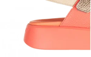 Sandały C-6543 Coral 138025, Różowy, Skóra naturalna | Wonders Hot