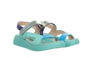 Sandały C-6543 Sea 138026, Niebieski, Skóra naturalna | Wonders Outlet
