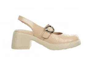 Sandały E-7111 Palo 138032, Beżowy, Skóra lakierowana | Wonders Online