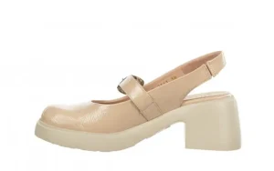 Sandały E-7111 Palo 138032, Beżowy, Skóra lakierowana | Wonders Online