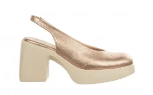 Sandały H-4970 Rame 138033, Złoty, Skóra naturalna | Wonders Fashion