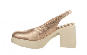 Sandały H-4970 Rame 138033, Złoty, Skóra naturalna | Wonders Fashion