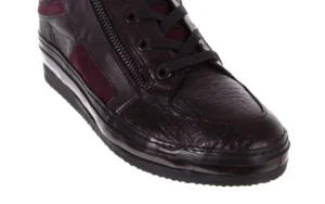 Sneakersy -131 4011 Bordeaux, Skóra naturalna | Bayla Outlet
