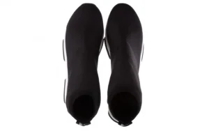 Sneakersy -155 001-002 Czarne Sneakersy 19, Czarny, Materiał | Bayla New