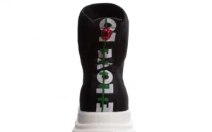 Sneakersy -155 001-002 Czarne Sneakersy 19, Czarny, Materiał | Bayla New