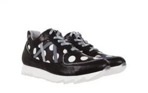 Sneakersy -131 8407 Nero, Czarny, Skóra naturalna | Bayla New