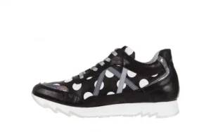 Sneakersy -131 8407 Nero, Czarny, Skóra naturalna | Bayla New
