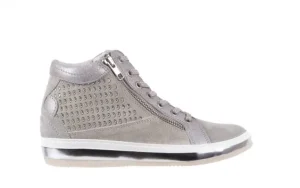 Sneakersy -131 1217 Perla, Szary, Skóra naturalna | Bayla Discount