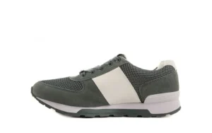 Sneakersy Calvin Klein Jeans Dusty Mesh Washed Nubuck Smoot Dusty Blue, Zielony, Skóra/Materiał | Bayla Online