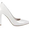 Szpilki -056 1810-685 Biały, Skóra naturalna lakierowana | Bayla Clearance