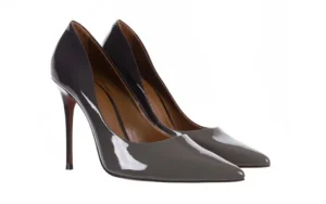 Szpilki -067 130301C Sfumado Greyish, Skóra naturalna lakierowana | Bayla Online