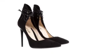 Szpilki -097 Z6940-447 Czarny, Skóra naturalna | Bayla New