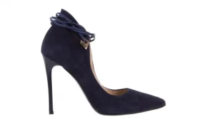 Szpilki -097 Z7016-766 Granat 097084, Skóra naturalna | Bayla Fashion