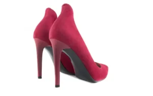 Szpilki -097 Z6890-322 Wino, Czerwony, Skóra naturalna | Bayla Clearance