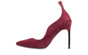 Szpilki -097 Z7102-839 Wino, Skóra naturalna | Bayla Discount
