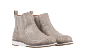 Sztyblety Taria Silver, Srebrny, Skóra naturalna | EMU Discount