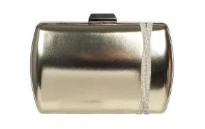 Torebka -187 134-3 Gold PU, Złoty, Skóra ekologiczna | Bayla Fashion