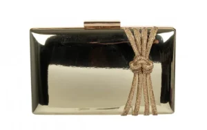 Torebka -187 136-12 Gold, Złoty, Skóra ekologiczna | Bayla Discount