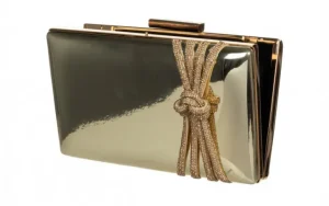 Torebka -187 136-12 Gold, Złoty, Skóra ekologiczna | Bayla Discount