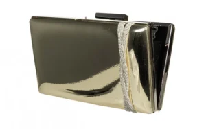 Torebka -187 136-10 Gold, Złoty, Skóra ekologiczna | Bayla Hot