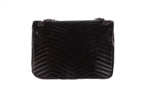 Torebka -180 Czarna Torebka ze Skóry Mia | Bayla Online