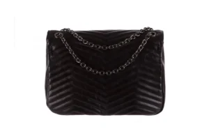 Torebka -180 Czarna Torebka ze Skóry Mia | Bayla Online