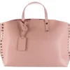 Torebka -180 Jasnoróżowa Torebka ze Skóry Loren | Bayla Clearance