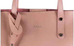 Torebka -180 Jasnoróżowa Torebka ze Skóry Loren | Bayla Clearance
