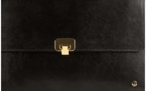 Torebka -126 Torebka Koperta Lily Czarna, Skóra naturalna | Bayla Best