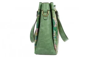 Torebka Aurea 02 Vert, Zielony, Skóra ekologiczna | Laura Vita Discount