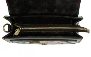 Torebka Axona 04 Noir, Czarny, Skóra ekologiczna | Laura Vita Discount