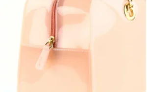 Torebka Menghi 601 Bauletto Rosa Gel, Beż, Tworzywo sztuczne | Bayla Online