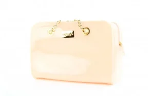 Torebka Menghi 601 Bauletto Rosa Gel, Beż, Tworzywo sztuczne | Bayla Online