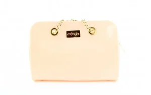 Torebka Menghi 601 Bauletto Rosa Gel, Beż, Tworzywo sztuczne | Bayla Online