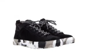 Trampki Sca'viola LWU15 Black, Czarny, Skóra naturalna | Sca`viola Fashion