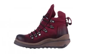 Trzewiki 161 050 0407 9 094 Bordo Nubuck 161172, Skóra naturalna | Bayla Sale