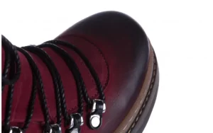 Trzewiki 161 050 0407 9 094 Bordo Nubuck 161172, Skóra naturalna | Bayla Sale