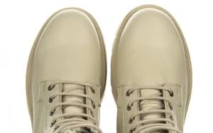 Trzewiki -161 084 605 05 1 Beige Beige Suede 161592, Beżowy, Skóra naturalna | Bayla Discount