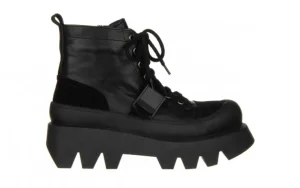 Trzewiki -200 124 4174 7-1500 200011, Czarny, Skóra naturalna | Bayla Sale