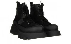 Trzewiki -200 124 4174 7-1500 200011, Czarny, Skóra naturalna | Bayla Sale