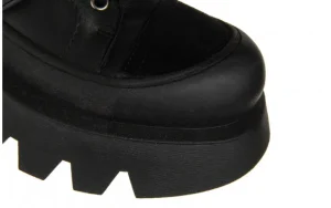 Trzewiki -200 124 4174 7-1500 200011, Czarny, Skóra naturalna | Bayla Sale