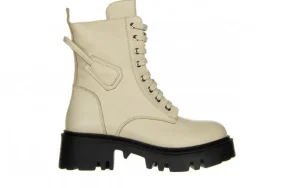 Trzewiki -161 054 2775 3633 Beige 161377, Beżowy, Skóra naturalna | Bayla Fashion