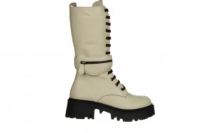 Trzewiki -161 054 2898 3633 Beige 161387, Beżowy, Skóra naturalna | Bayla Discount