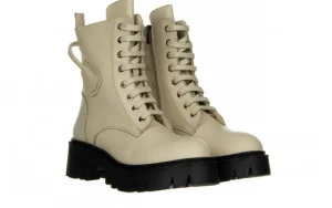 Trzewiki -161 054 2775 3633 Beige 161377, Beżowy, Skóra naturalna | Bayla Fashion