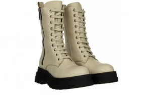 Trzewiki -161 054 2875 3633 Beige 161379, Beżowy, Skóra naturalna | Bayla New