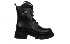 Trzewiki -161 157 2329 10 Black 161605, Czarny, Skóra naturalna | Bayla Fashion