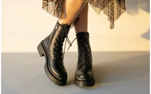 Trzewiki -161 188 2270 01 Black 161641, Czarny, Skóra naturalna | Bayla Online