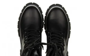 Trzewiki -161 157 2329 10 Black 161605, Czarny, Skóra naturalna | Bayla Fashion