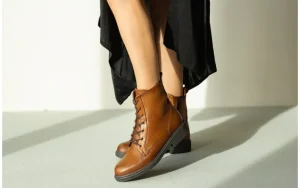 Trzewiki -161 077 42452 315 Coconut 161557, Brązowy, Skóra naturalna | Bayla Outlet